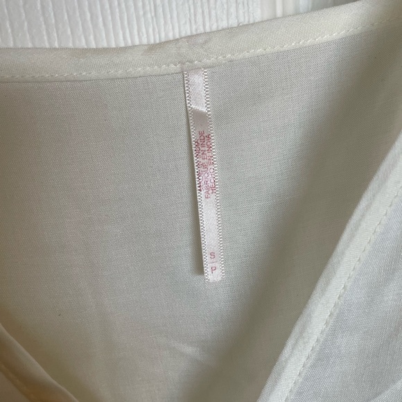 NWT Free People Lace Belle Sleeve Victorian Style Mini Dress Ivory Size Small - Picture 5 of 12